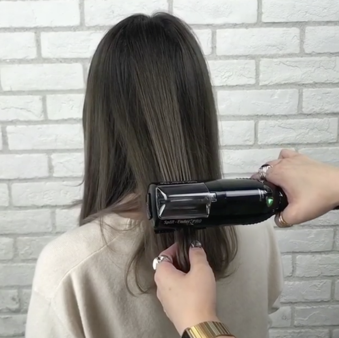 Как делать полировку волос split ender