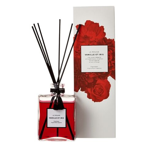 Le Rouge Diffuser Vanilla & Iris   - 法國室內香薰，紅黑襯色適合時尚女性的家居陳設